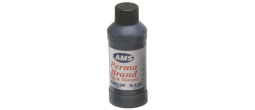 This odorless ink is primarily used to reink rubber stamp pads and self-inking Mark printers.  It's a vivid, non-smearing, relatively quick-drying ink on standard paper stock and cardboard.