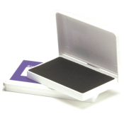 Made from premium quality felt and ink, these ink pads will help you create the best impression possible with a traditional hand stamp.  Ink pads are available pre-inked with black, red, blue, green or purple ink.  Dry pads are also available.